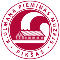 Kārļa Ulmaņa piemiņas muzeja logo ar tekstu