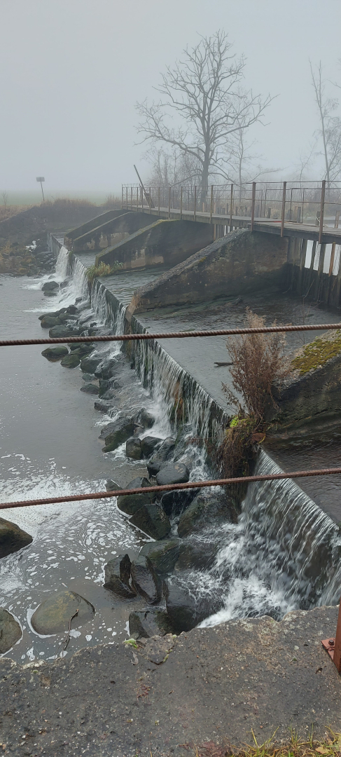 Ūdenskritums un slūžas dzirnavās